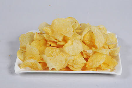 Potato chips salt